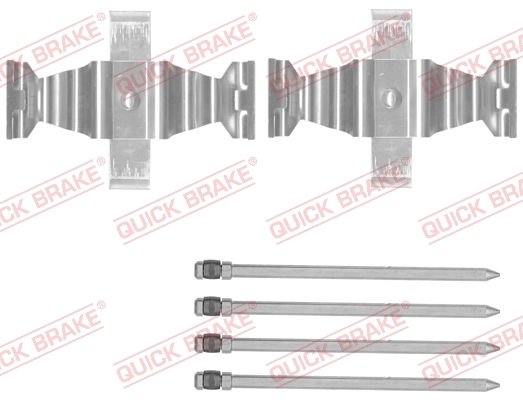 Set accesorii placute frana QUICK BRAKE 109-1829