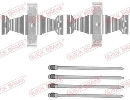 Set accesorii placute frana QUICK BRAKE 109-1829