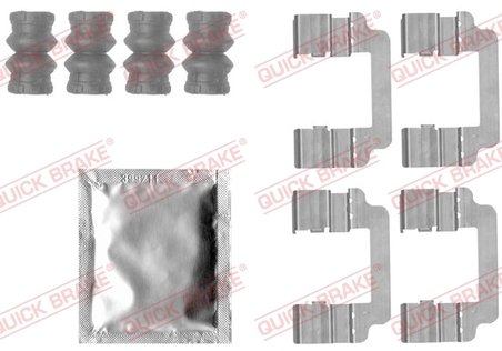 SET ACCESORII PLACUTE FRANA QUICK BRAKE 109-1830 - Compatibil cu OPEL, SAAB, VAUXHALL