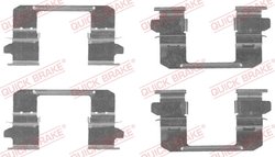Set accesorii placute frana QUICK BRAKE 109-1834