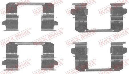 Set accesorii placute frana QUICK BRAKE 109-1834