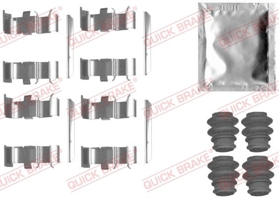 Set accesorii placute frana QUICK BRAKE 109-1831
