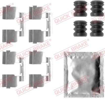 SET ACCESORII PLACUTE FRANA QUICK BRAKE 109-1835 - Compatibil cu DACIA, RENAULT