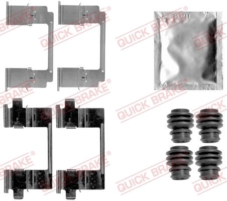 Set accesorii placute frana QUICK BRAKE 109-1840