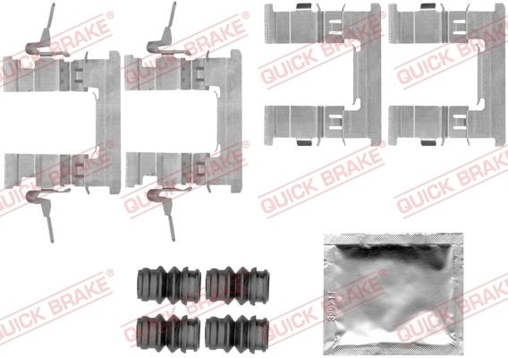 Set accesorii placute frana QUICK BRAKE 109-1842