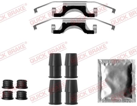 SET ACCESORII PLACUTE FRANA QUICK BRAKE 109-1843 - Compatibil cu MERCEDES-BENZ