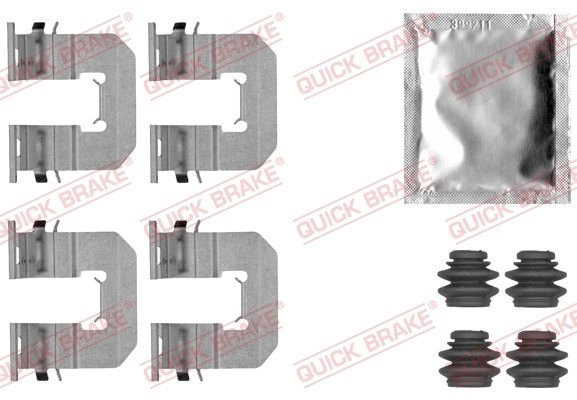 Set accesorii placute frana QUICK BRAKE 109-1856