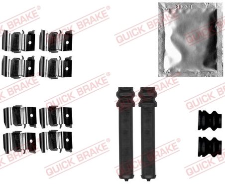 SET ACCESORII PLACUTE FRANA QUICK BRAKE 109-1855 - Compatibil cu MITSUBISHI