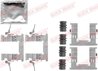 SET ACCESORII PLACUTE FRANA QUICK BRAKE 109-1853 - Compatibil cu NISSAN