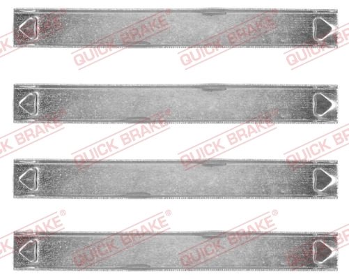 Set accesorii placute frana QUICK BRAKE 109-1857