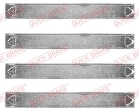 Set accesorii placute frana QUICK BRAKE 109-1857