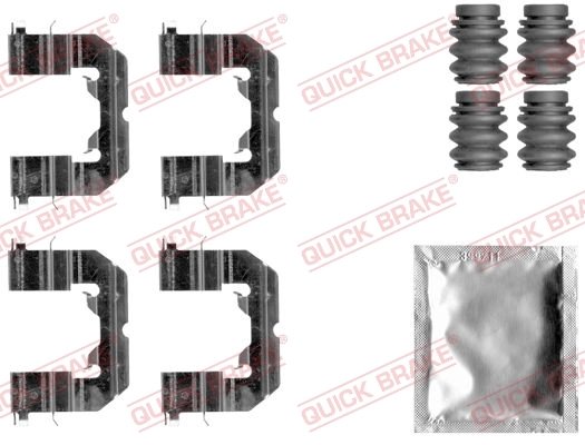 SET ACCESORII PLACUTE FRANA QUICK BRAKE 109-1859 - Compatibil cu HYUNDAI, KIA