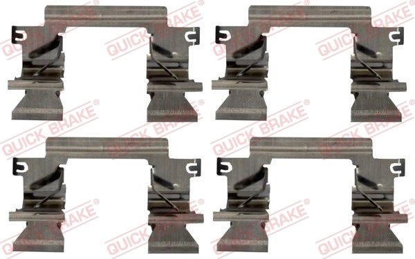 Set accesorii placute frana QUICK BRAKE 109-1862