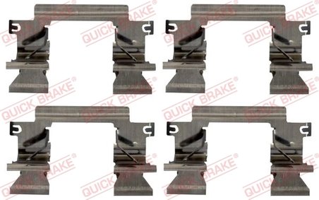 Set accesorii placute frana QUICK BRAKE 109-1862