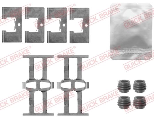 Set accesorii placute frana QUICK BRAKE 109-1863