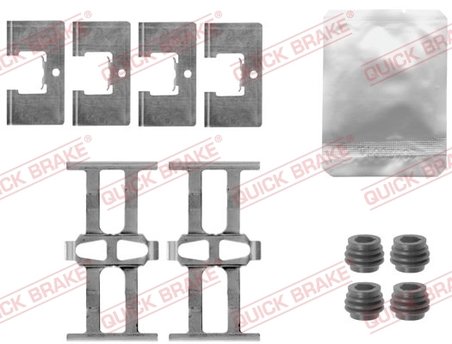 Set accesorii placute frana QUICK BRAKE 109-1863