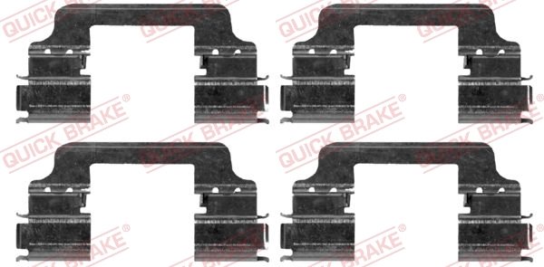 Set accesorii placute frana QUICK BRAKE 109-1864