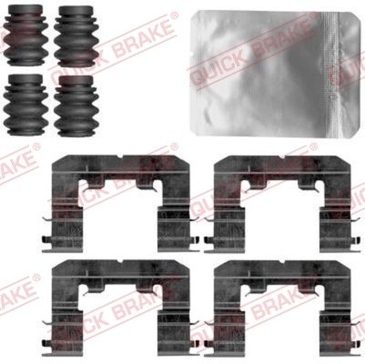Set accesorii placute frana QUICK BRAKE 109-1865