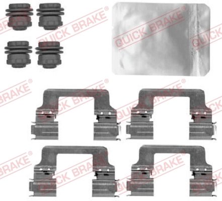 Set accesorii placute frana QUICK BRAKE 109-1867