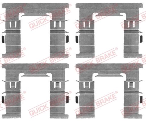 Set accesorii placute frana QUICK BRAKE 109-1869