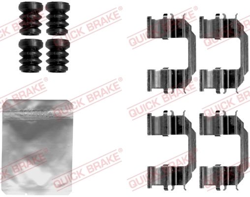 SET ACCESORII PLACUTE FRANA QUICK BRAKE 109-1870 - Compatibil cu CHEVROLET, DAEWOO, OPEL