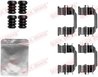 SET ACCESORII PLACUTE FRANA QUICK BRAKE 109-1870 - Compatibil cu CHEVROLET, DAEWOO, OPEL