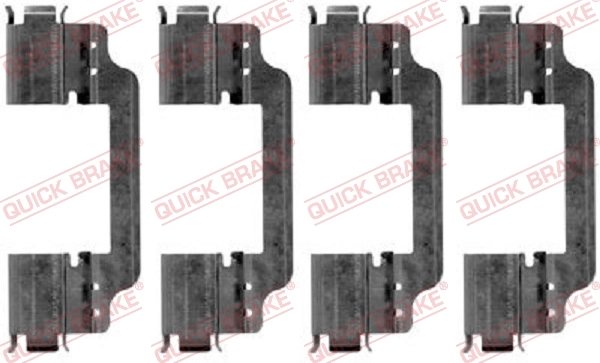 Set accesorii placute frana QUICK BRAKE 109-1871