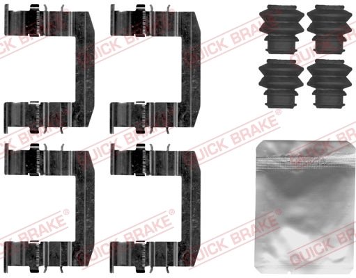 Set accesorii placute frana QUICK BRAKE 109-1872
