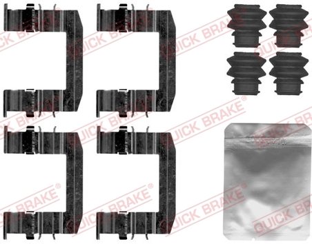 Set accesorii placute frana QUICK BRAKE 109-1872