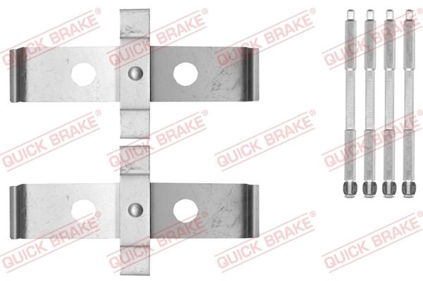 Set accesorii placute frana QUICK BRAKE 109-1876