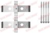 Set accesorii placute frana QUICK BRAKE 109-1876
