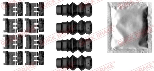 Set accesorii placute frana QUICK BRAKE 109-1877