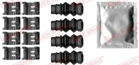 Set accesorii placute frana QUICK BRAKE 109-1877