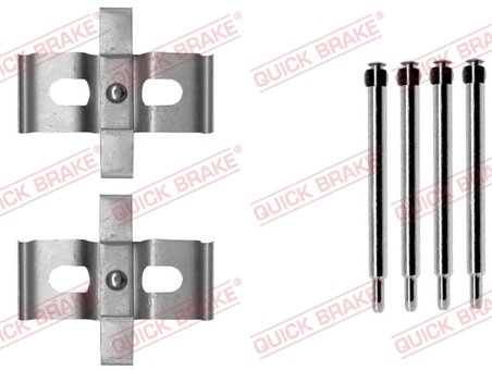 Set accesorii placute frana QUICK BRAKE 109-1878