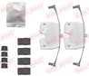 Set accesorii placute frana QUICK BRAKE 109-1879