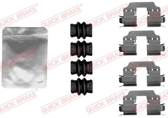 Set accesorii placute frana QUICK BRAKE 109-1881