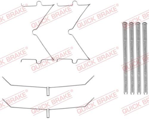 Set accesorii placute frana QUICK BRAKE 109-1885