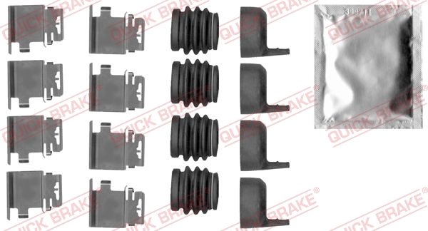 Set accesorii placute frana QUICK BRAKE 109-1890