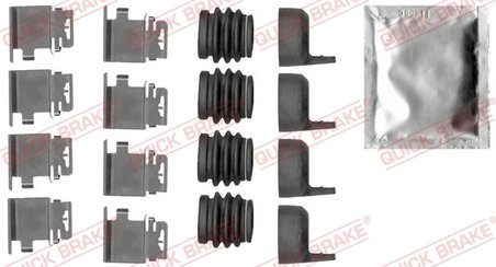 Set accesorii placute frana QUICK BRAKE 109-1890