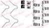 Set accesorii placute frana QUICK BRAKE 109-1895