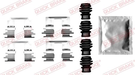 Set accesorii placute frana QUICK BRAKE 109-1896