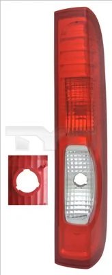 STOP SPATE TYC 11-12383-01-2 - Compatibil cu NISSAN, OPEL, RENAULT