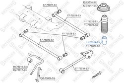 Tampon cauciuc suspensie Stellox 11-73024-SX