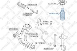 Tampon cauciuc suspensie Stellox 11-74027-SX