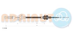 CABLU AMBREIAJ ADRIAUTO 11.0186 - Compatibil cu FIAT