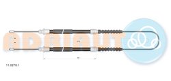 CABLU FRANA DE MANA ADRIAUTO 11.0276.1 - Compatibil cu CITROEN, FIAT, PEUGEOT