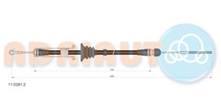 CABLU FRANA DE MANA ADRIAUTO 11.0291.2 - Compatibil cu IVECO