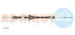 CABLU FRANA DE MANA ADRIAUTO 11.0294.2 - Compatibil cu IVECO