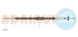 CABLU FRANA DE MANA ADRIAUTO 11.0298.1 - Compatibil cu FIAT