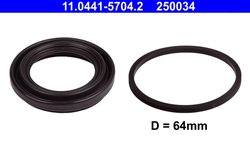 SET GARNITURI, ETRIER FRANA ATE 11.0441-5704.2 - Compatibil cu AUDI, CHEVROLET, FORD, OPEL, SAAB, SEAT, SKODA, VAUXHALL, VW